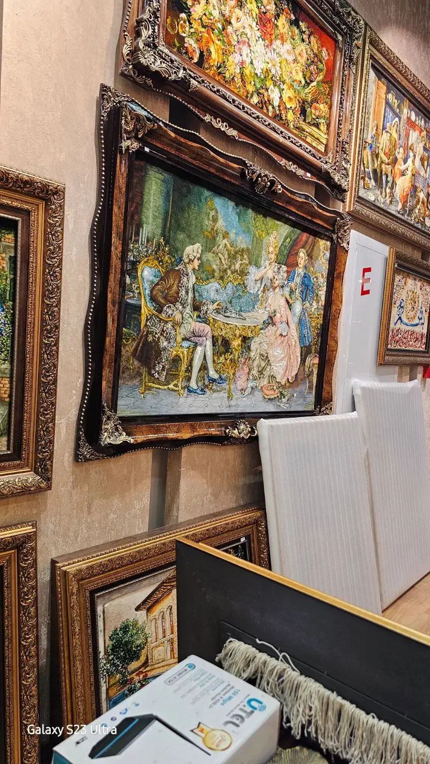 تابلو فرش دستباف|تابلو فرش|اصفهان, راه آهن|دیوار