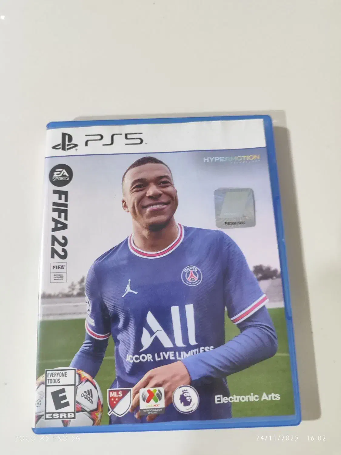 دیسک ps5درحد نو 22 fifa|کنسول، بازی ویدئویی و آنلاین|رامهرمز, |دیوار