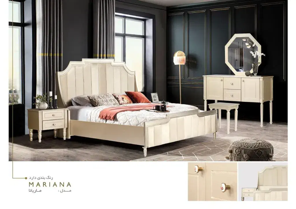 سرویس تخت خواب کاملیا|تخت و سرویس خواب|تهران, شهرک ابوذر|دیوار