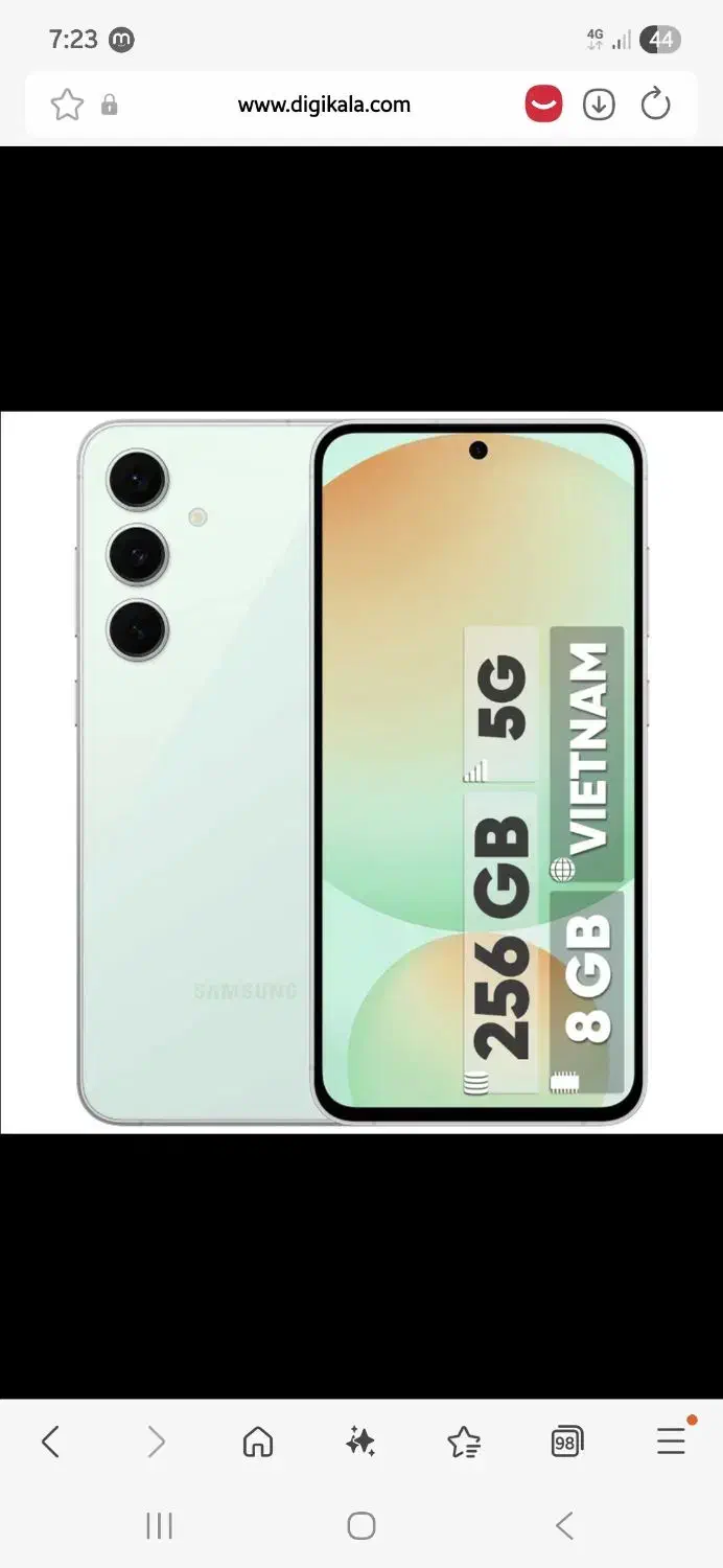 s24 fe 256g 5g|موبایل|اراک, |دیوار