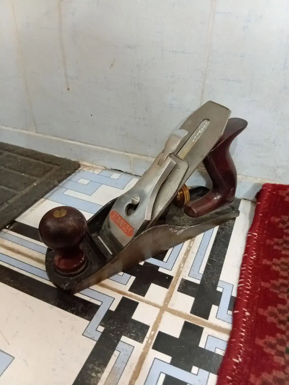 رنده چوب نجاری استانلی انگلیسی قدیمی عتیقه شماره۴|ابزارآلات|اصفهان, شیخ اشراق|دیوار