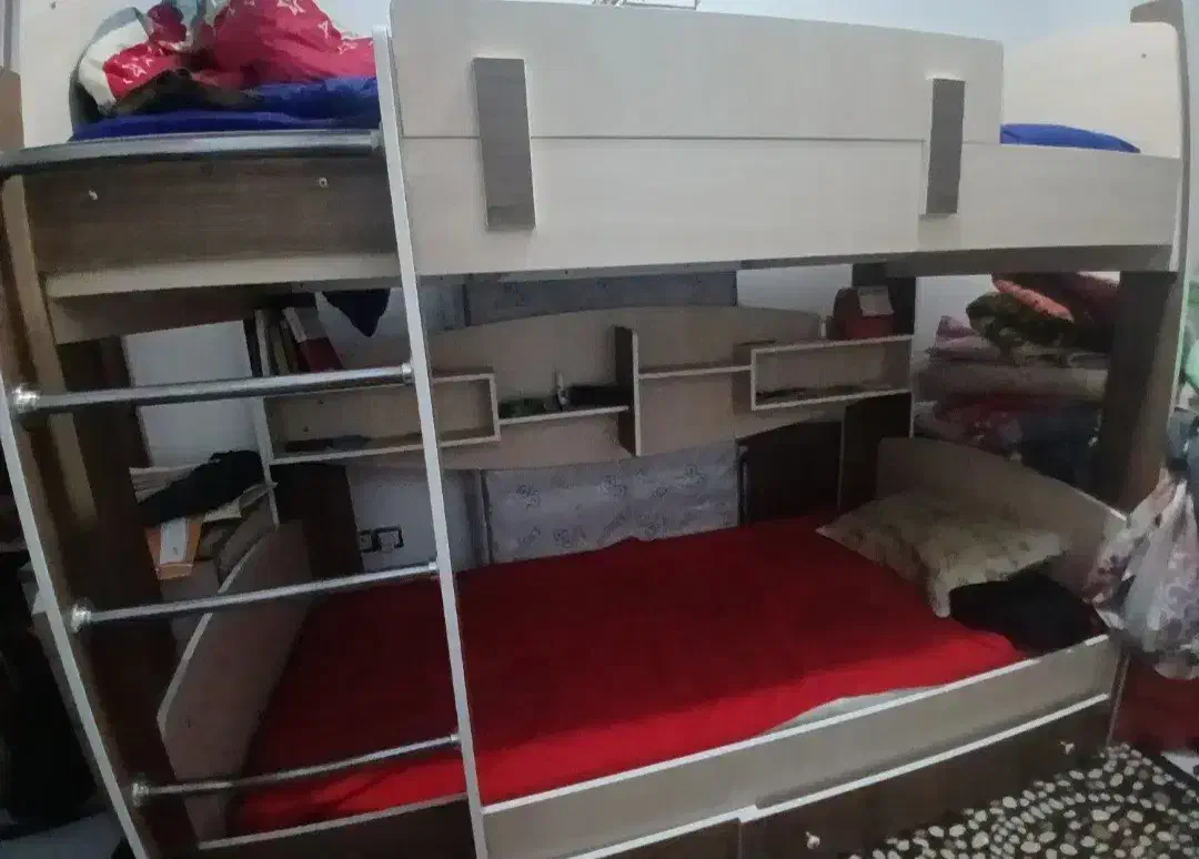 تخت دوطبقه جوان|تخت و سرویس خواب|تهران, سنائی|دیوار