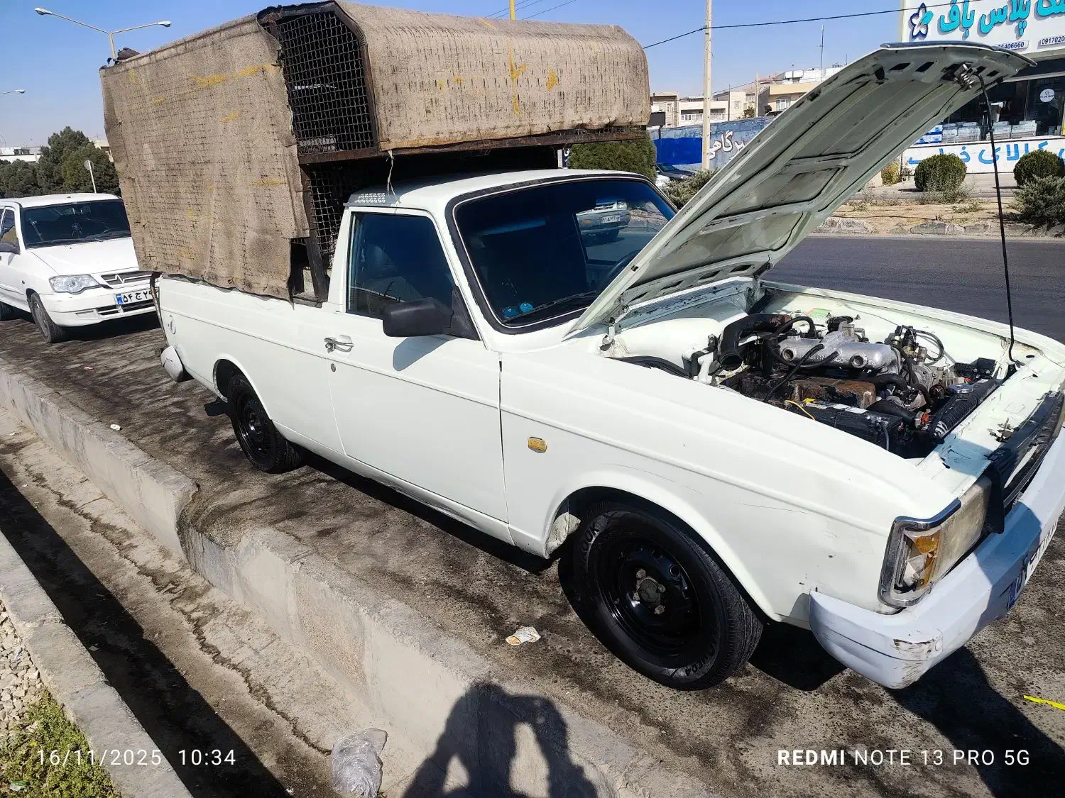 وانت پیکان 93 دوگانه کارخانه|خودرو سواری و وانت|صدرا-فارس, فاز ۱|دیوار