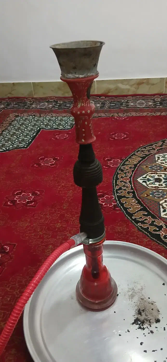 قلیان چوب سرخ|صنایع دستی و سایر لوازم تزئینی|آشخانه, |دیوار