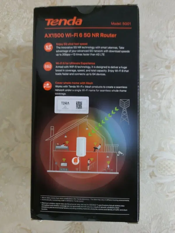 Tenda 5G Modem/Router|مودم و تجهیزات شبکه|تهران, شهرک چیتگر|دیوار