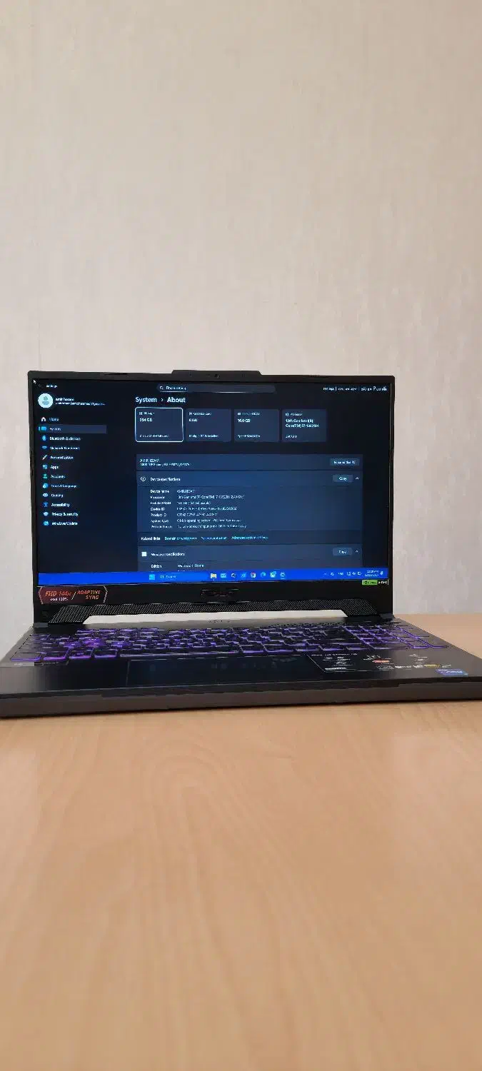 لپ تاپ  ایسوس TUF Gaming FX507VI i7|رایانه همراه|تهران, باشگاه نفت|دیوار