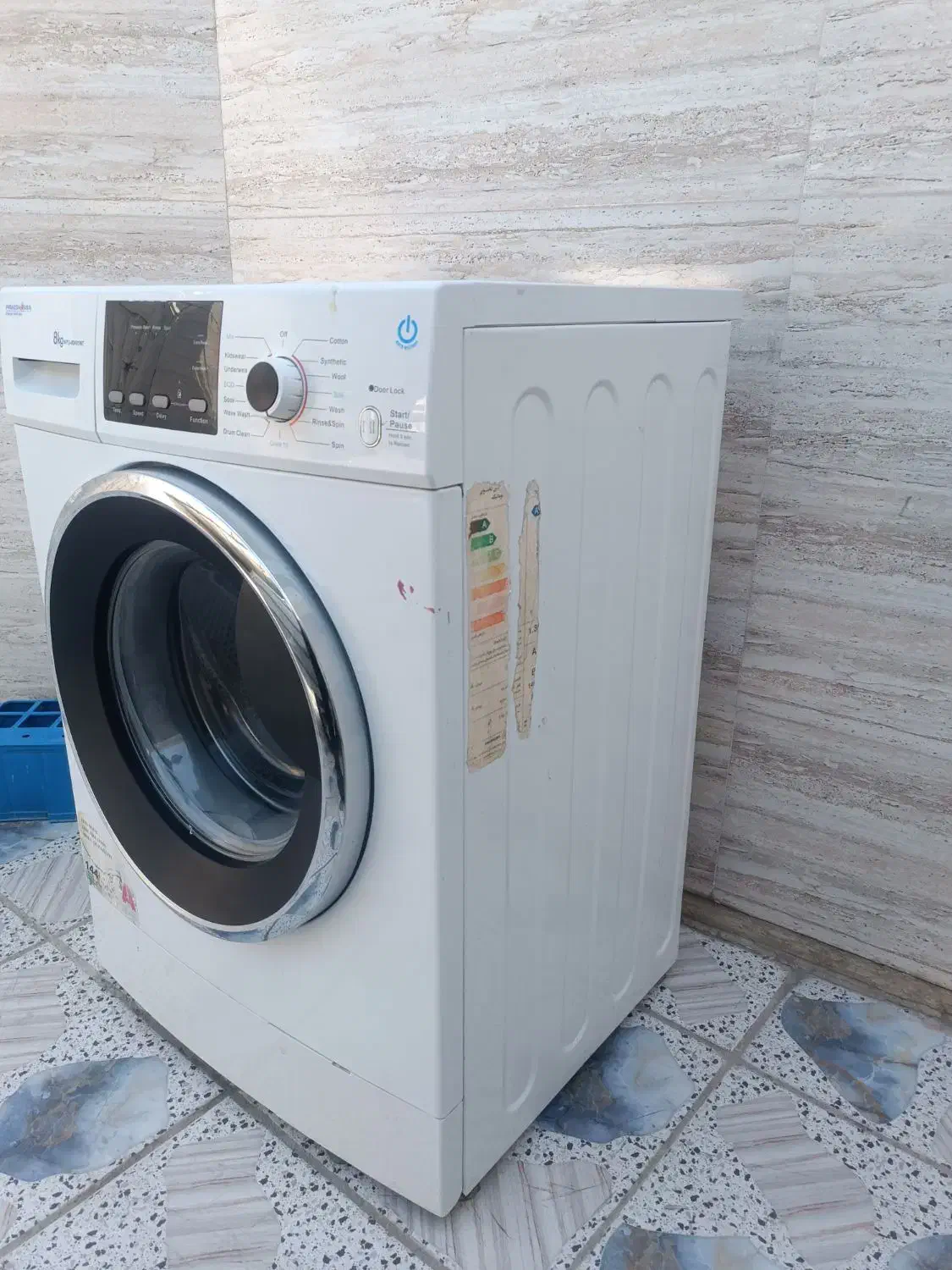 فروش لباسشوی پاکشوما 8 کیلوی|ماشین لباسشویی و خشککن لباس|اهواز, علی آباد|دیوار