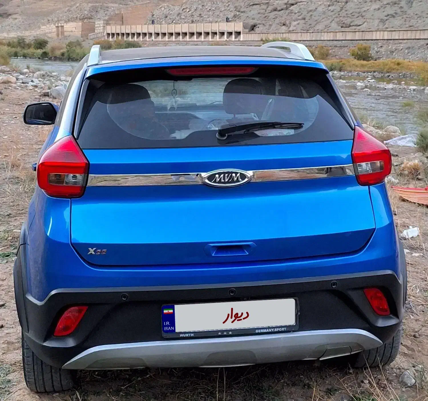 ایکس 22 اسپرت اکسلنت آبی متالیک سقف مشکی|خودرو سواری و وانت|تبریز, |دیوار
