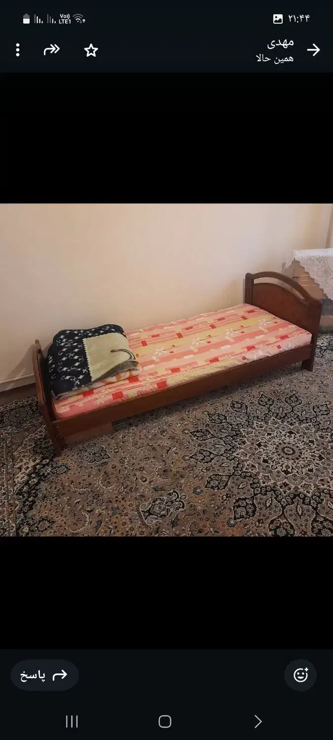 تخت خواب|تشک تختخواب|کوهسار (البرز), |دیوار