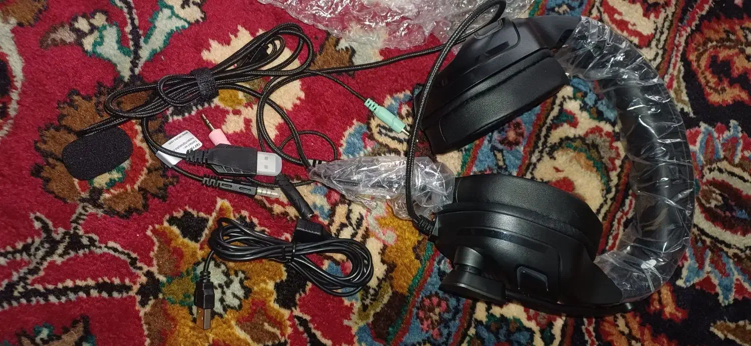 هدفون گیمینگ tatybo XW3 کاملا نو|قطعات و لوازم جانبی رایانه|تبریز, |دیوار