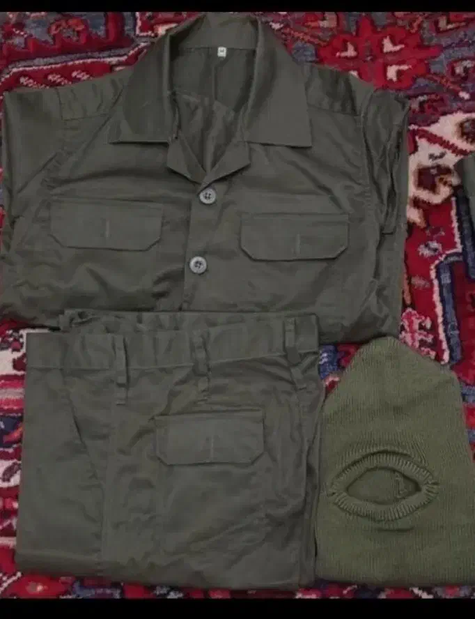 لباس سربازی نیروی انتظامی نو سایزه ۴۴و ۴۸|لباس|تبریز, |دیوار