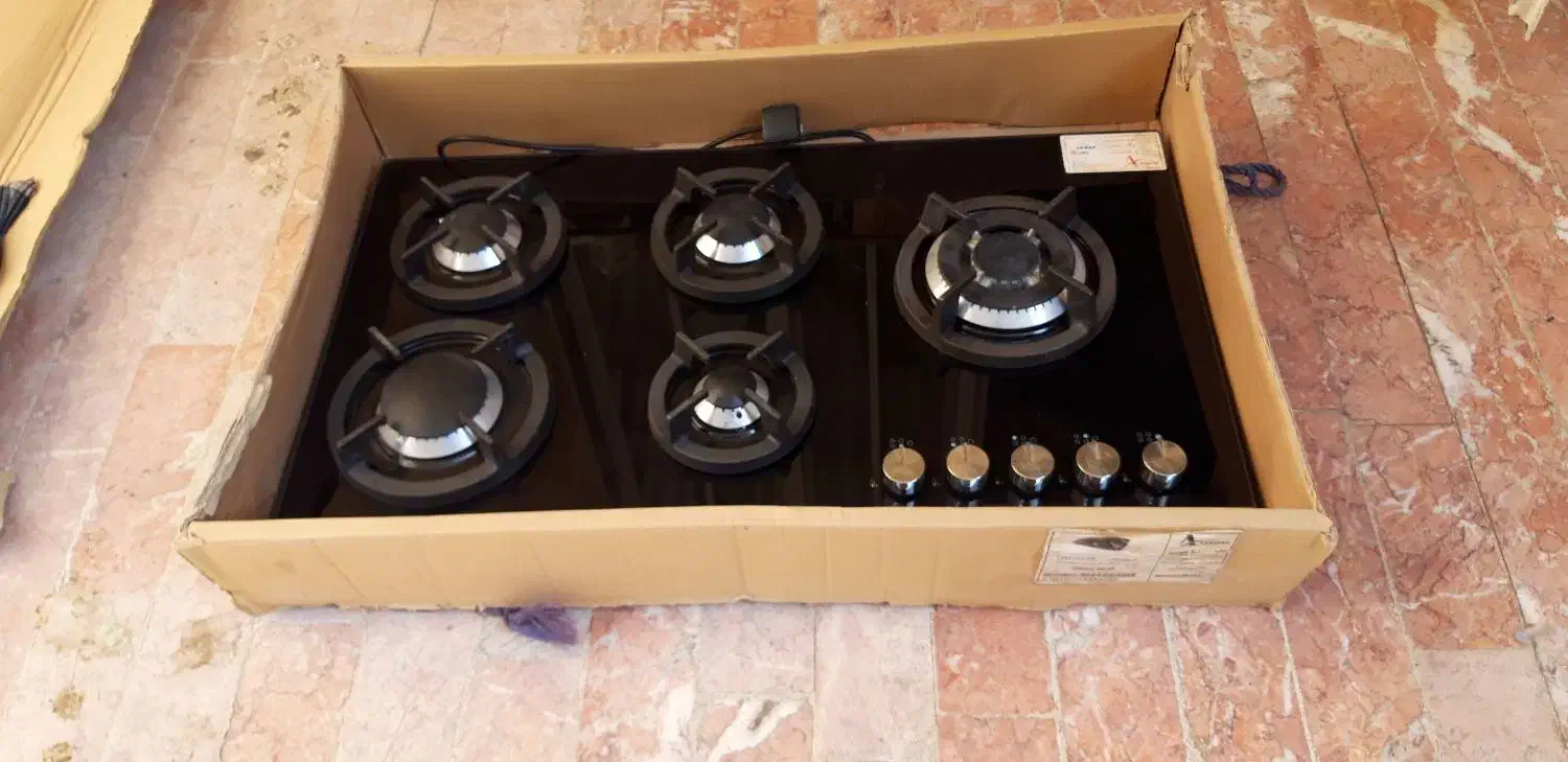 گاز رومیزی شیشه‌ای اخوان اصل- مدلVenoos s-8|اجاق گاز و لوازم برقی پخت‌وپز|مشهد, خرمشهر|دیوار