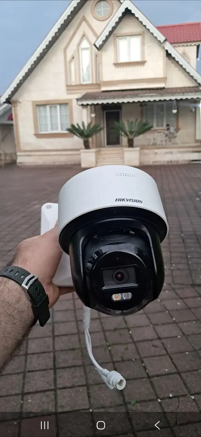 نصب دوربین  مداربسته و دزدگیر اماکن|دوربین مداربسته|رشت, گلسار|دیوار