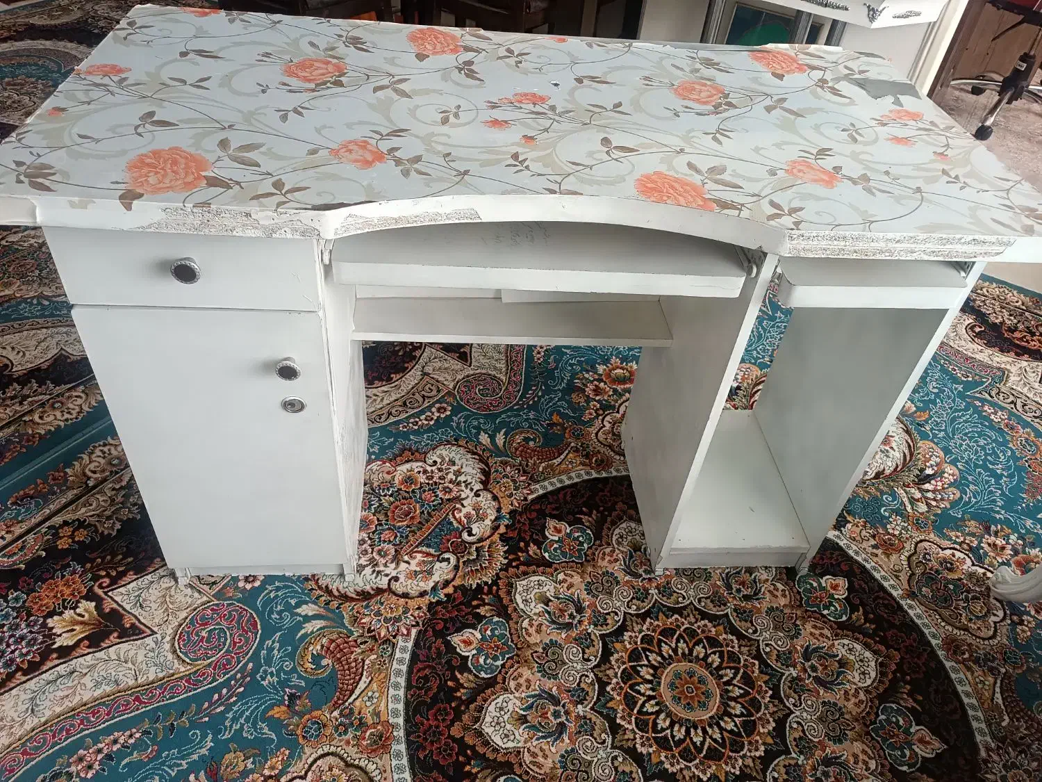 میز کامپیوتر سالم وتمیز|میز تحریر و کامپیوتر|بومهن, |دیوار