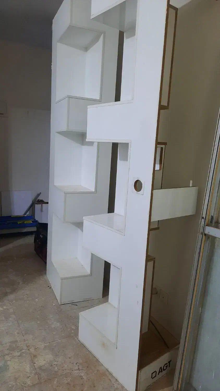 ویترینی ام دی اف|کتابخانه، شلف، قفسه‌های دیواری|تهران, حکیمیه|دیوار