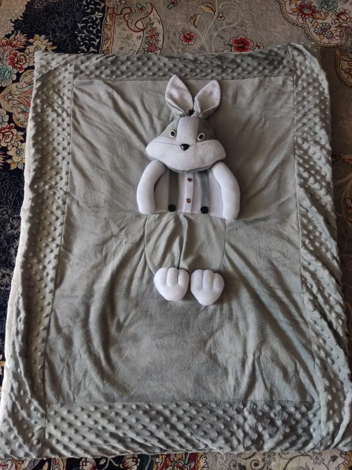 ست رخت خواب نوزاد خرگوش برجسته مخمل نو|لباس|پاکدشت, پاکدشت (مامازند)|دیوار