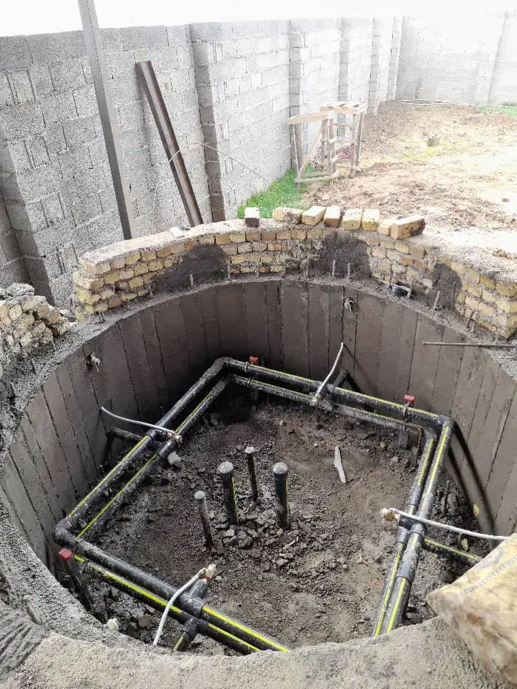 ساخت و اجرای استخر و انواع سازه ها|خدمات پیشه و مهارت|رشت, توشیبا|دیوار