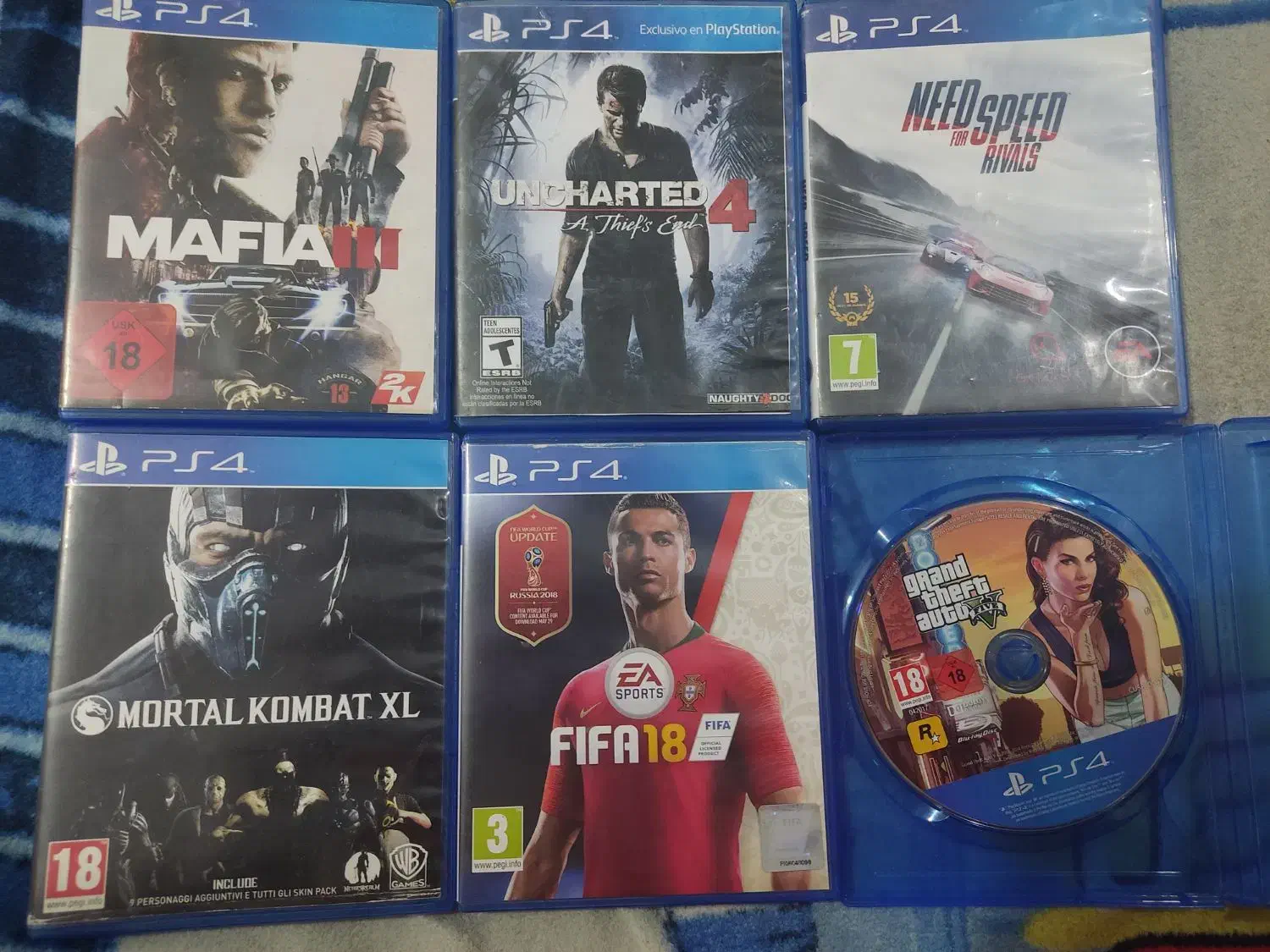 دیسک games ps4|کنسول، بازی ویدئویی و آنلاین|بوشهر, |دیوار