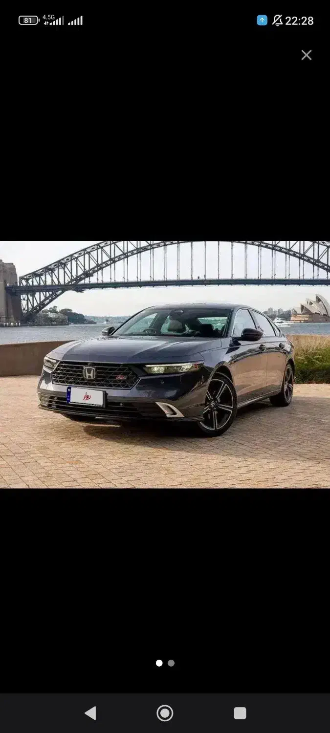 حواله هوندا آکورد|خودرو سواری و وانت|بندر ترکمن, |دیوار