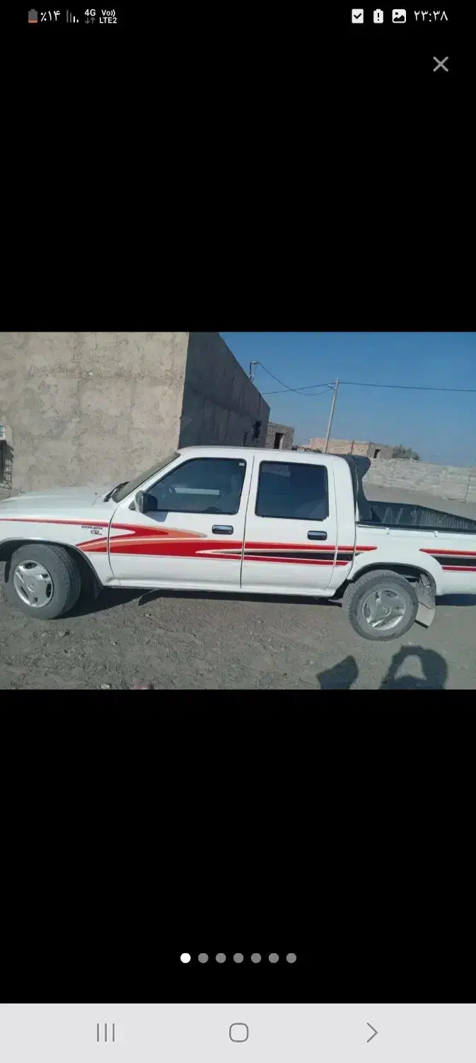 تویوتا دو کابین ۹۲|خودرو سواری و وانت|زاهدان, |دیوار