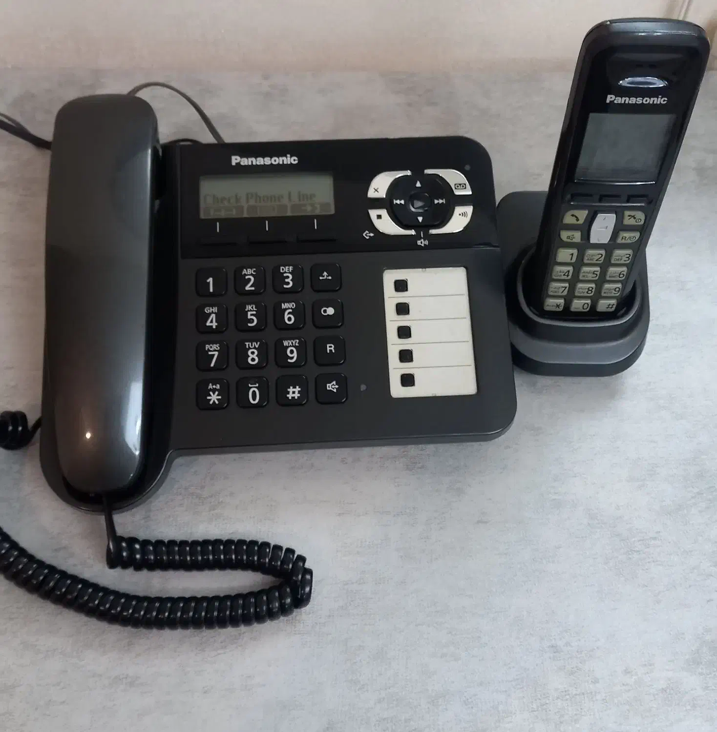 تلفن پاناسونیک|تلفن رومیزی|لنگرود, |دیوار