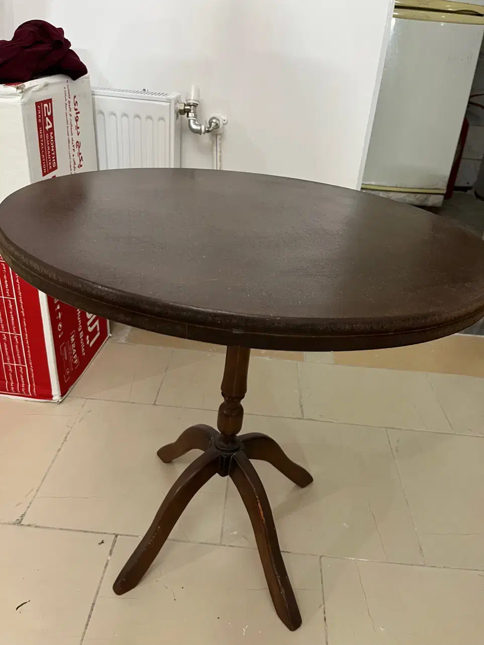 میز خاطره چوبی رنگ فندوقی|مبلمان خانگی و میز عسلی|رباطکریم, رباطکریم|دیوار