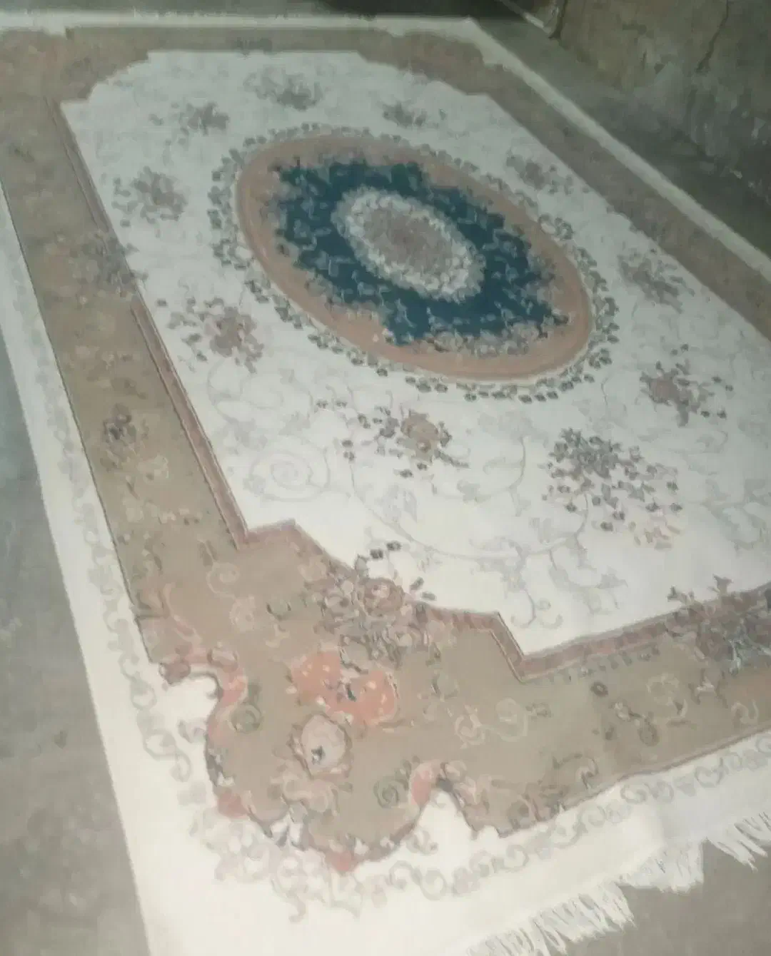 فرش 6متری کرم|فرش|سرپل ذهاب, |دیوار