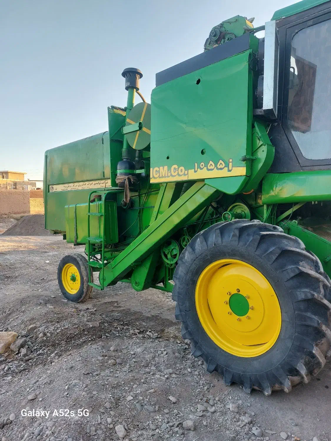 کمباین جاندیر کاه کوب مدل ۶۶فابریک|خودرو سنگین|نیشابور, شهرک زرگران|دیوار