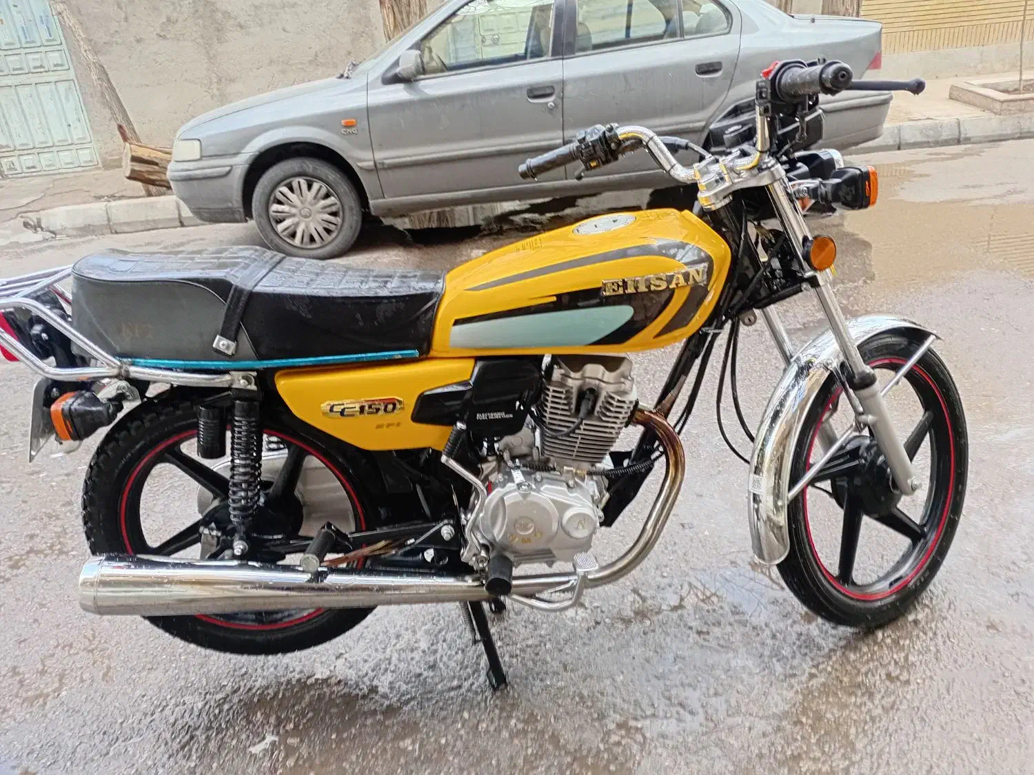 احسان ۱۵۰ در حد صفر مدل ۱۴۰۳|موتورسیکلت|مشهد, سرافرازان|دیوار