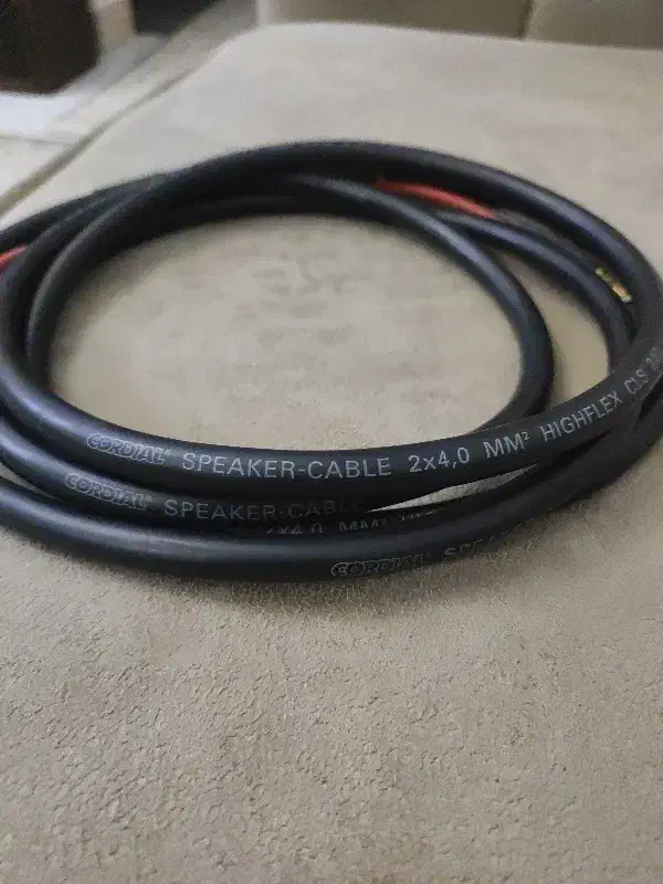 کابل اسپیکر CORDIAL|سیستم صوتی خانگی|تهران, شهرک ولیعصر شمالی|دیوار