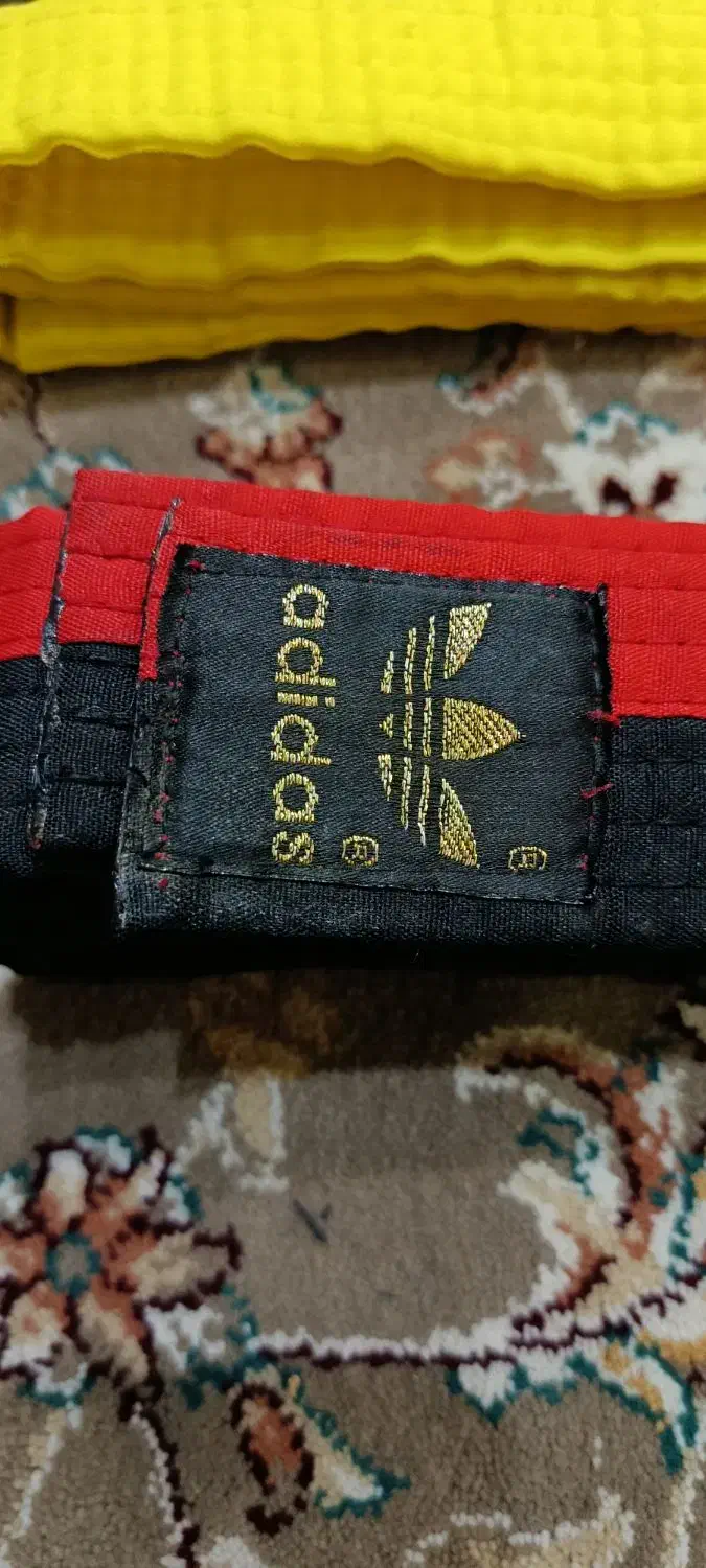 کمربند تکواندو سفید زرد و قرمز مشکی|کیف، کفش، کمربند|محمدشهر, محمدشهر|دیوار