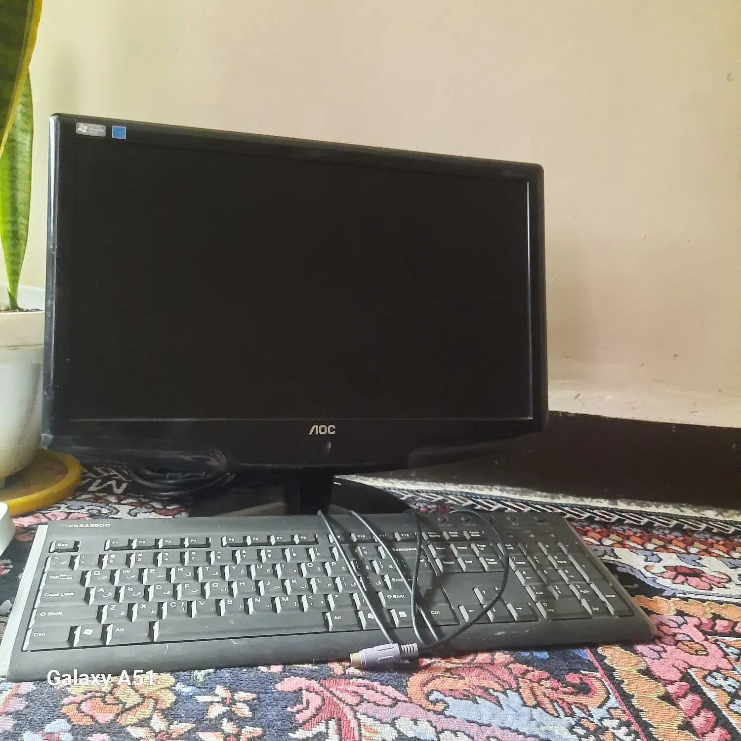 مانیتور AOC|رایانه رومیزی|اهواز, پردیس دو|دیوار