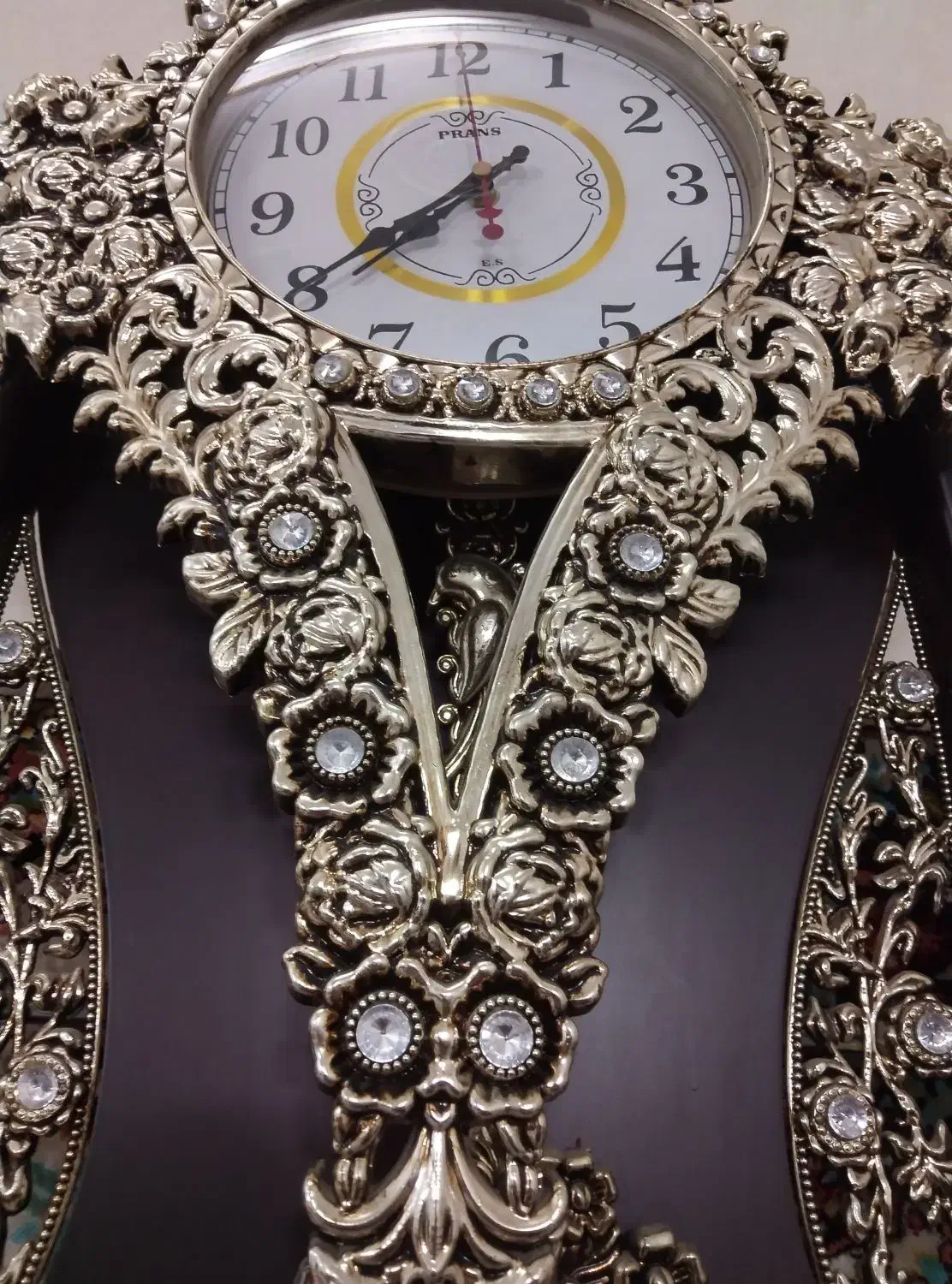 ساعت طرح برنز|ساعت دیواری و تزئینی|قم, شهرک امام حسن|دیوار