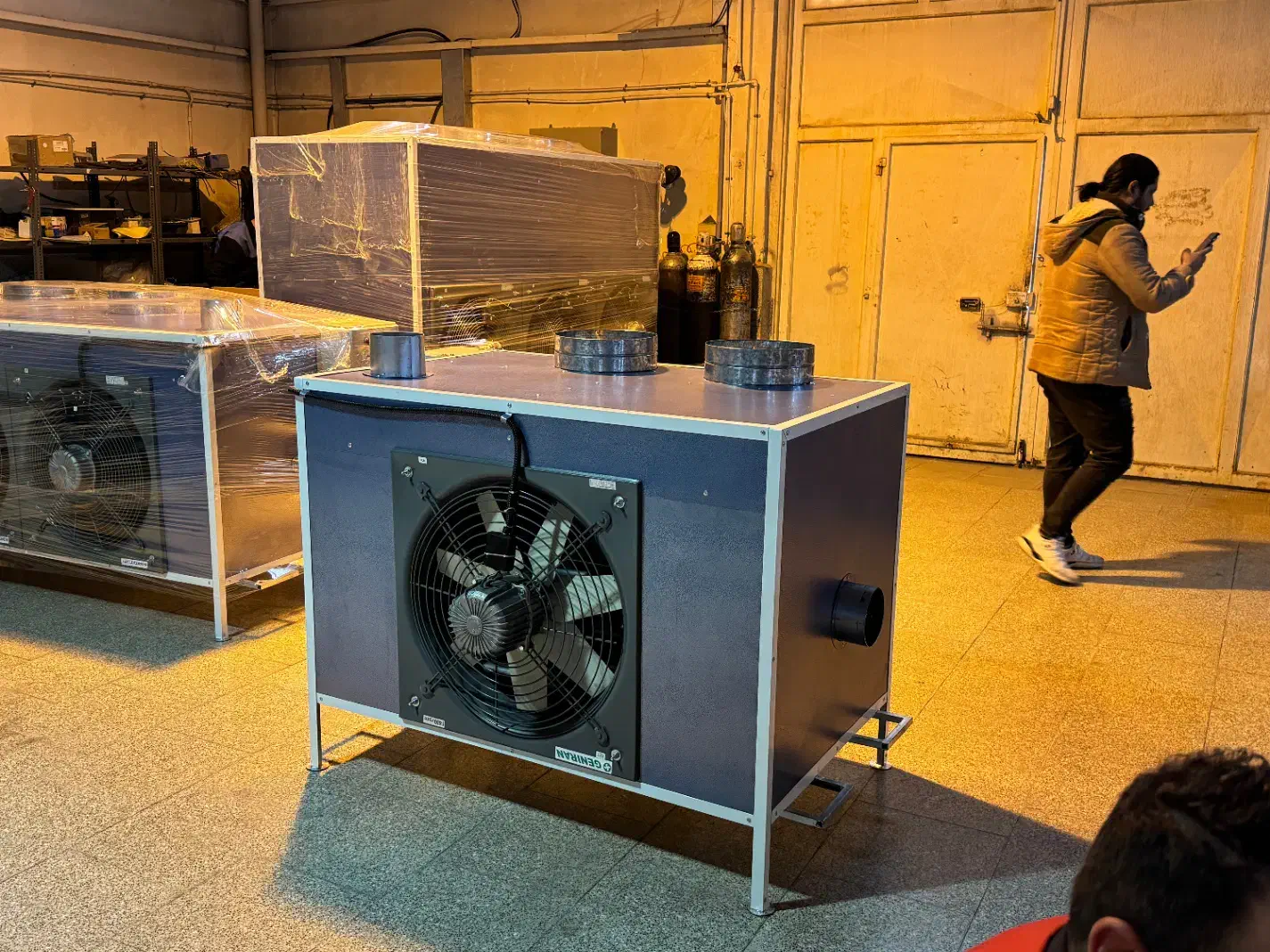 هیتر بخاری گلخانه ای مدل PF150|بخاری، هیتر، شومینه|ارومیه, |دیوار