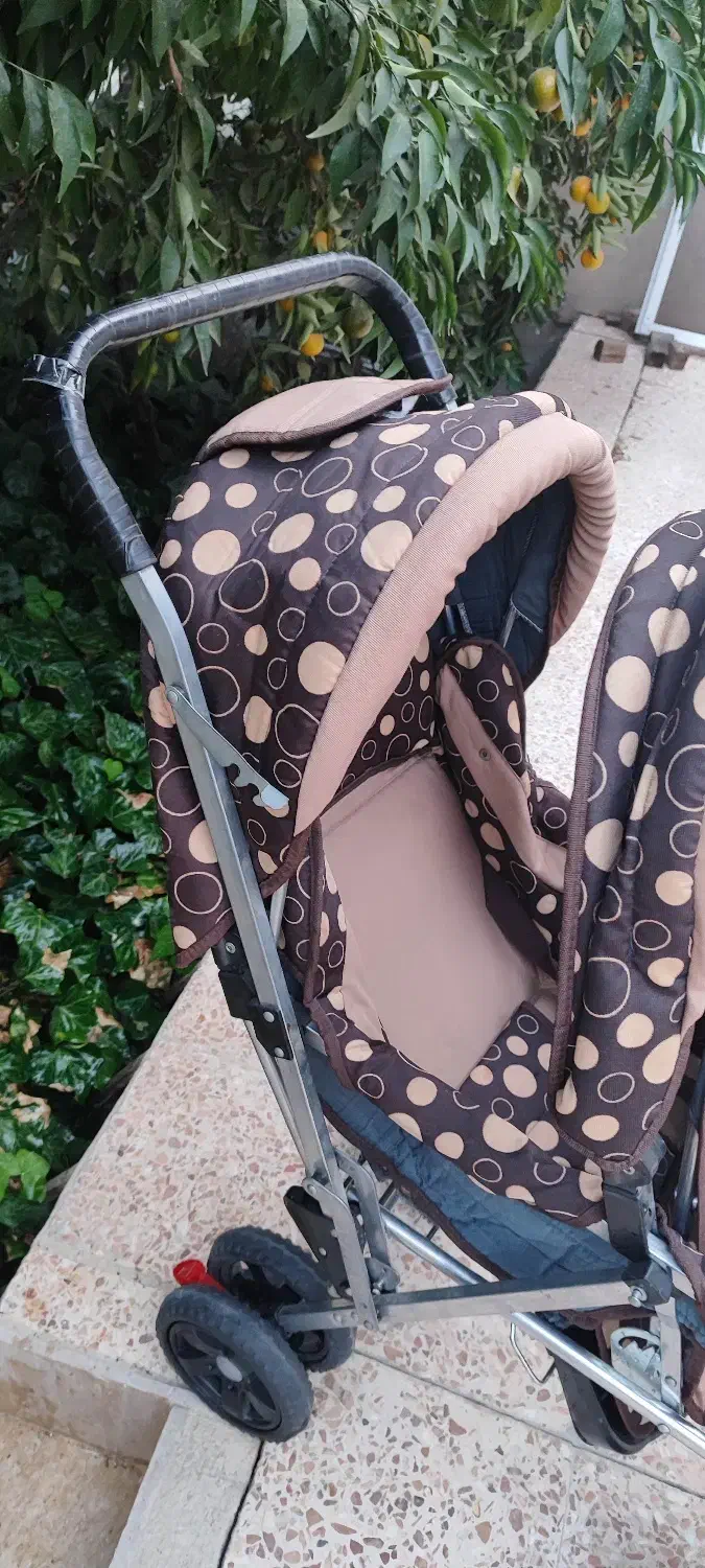 کالسکه دو قلو مارک دلیجان|کالسکه و لوازم جانبی|مرودشت, شهرک مهدیه|دیوار