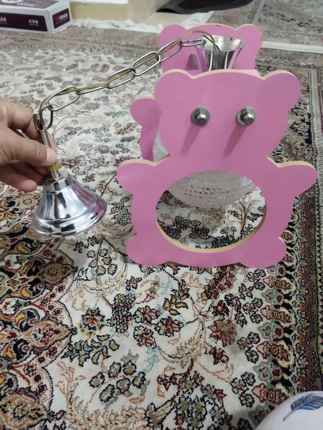 لوستر اتاق خواب کودک|لوستر و چراغ آویز|فردیس, شهرک شهید حسینی|دیوار