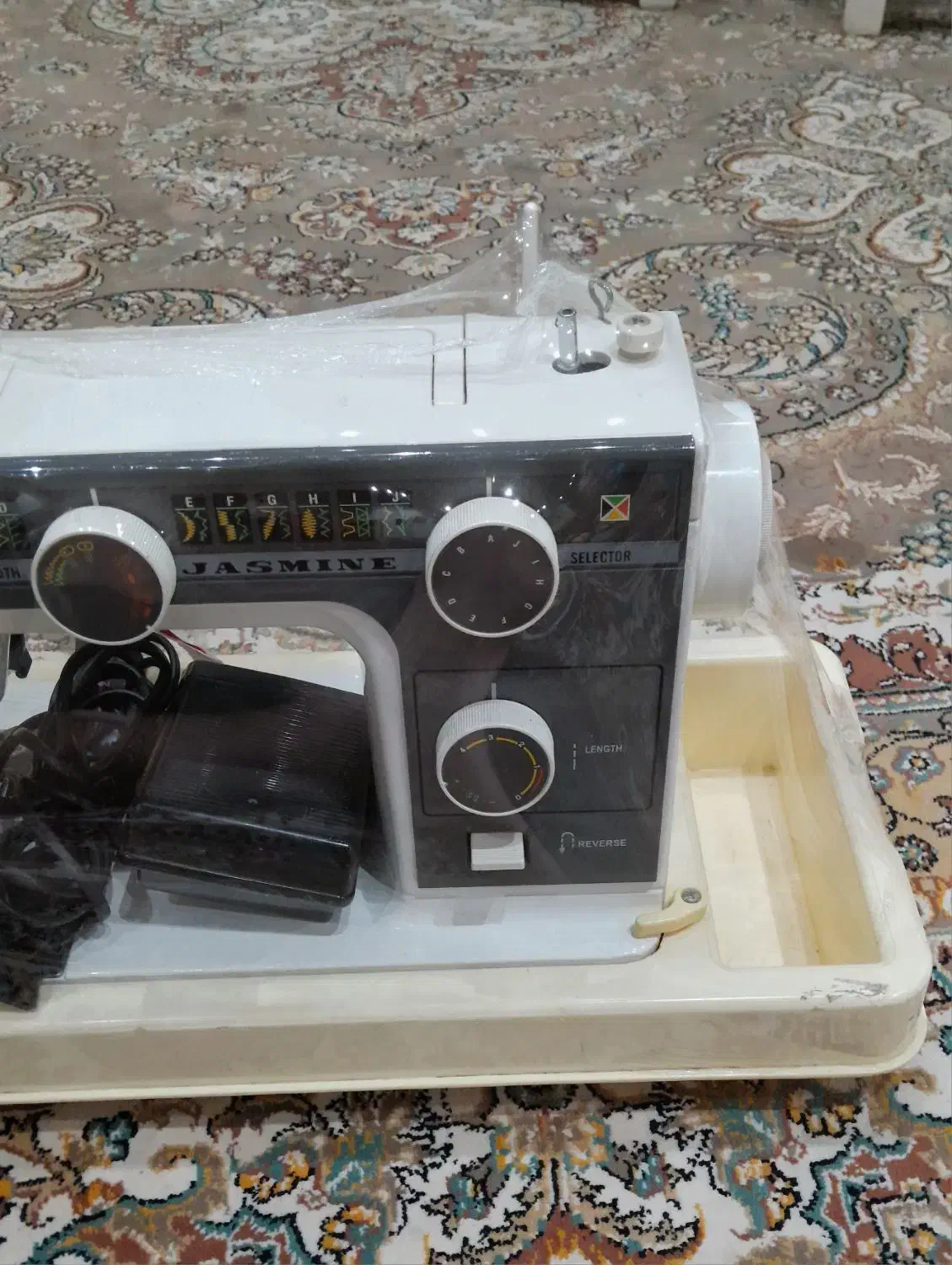 فروش چرخ خیاطی کاچیران جاسمین 393 در حد نو|چرخ خیاطی و ریسندگی|فریدون‌کنار, |دیوار