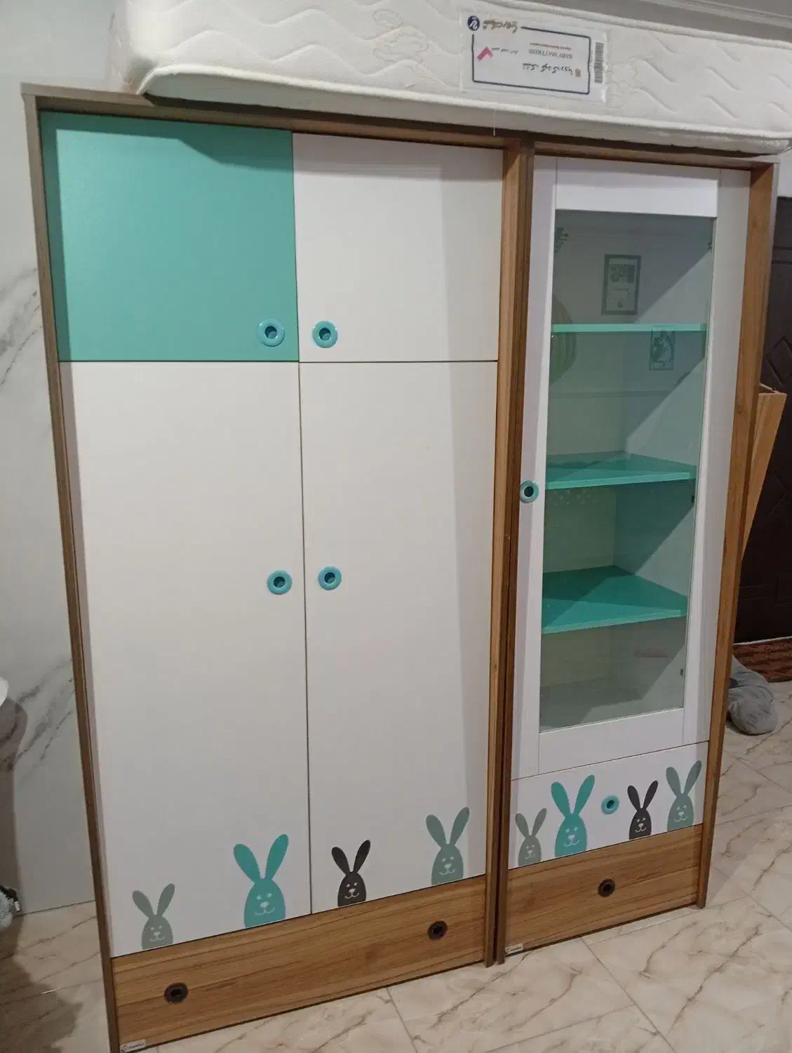 سرویس خواب کودک بامبینو|تخت و سرویس خواب|پردیس, فاز ۴|دیوار