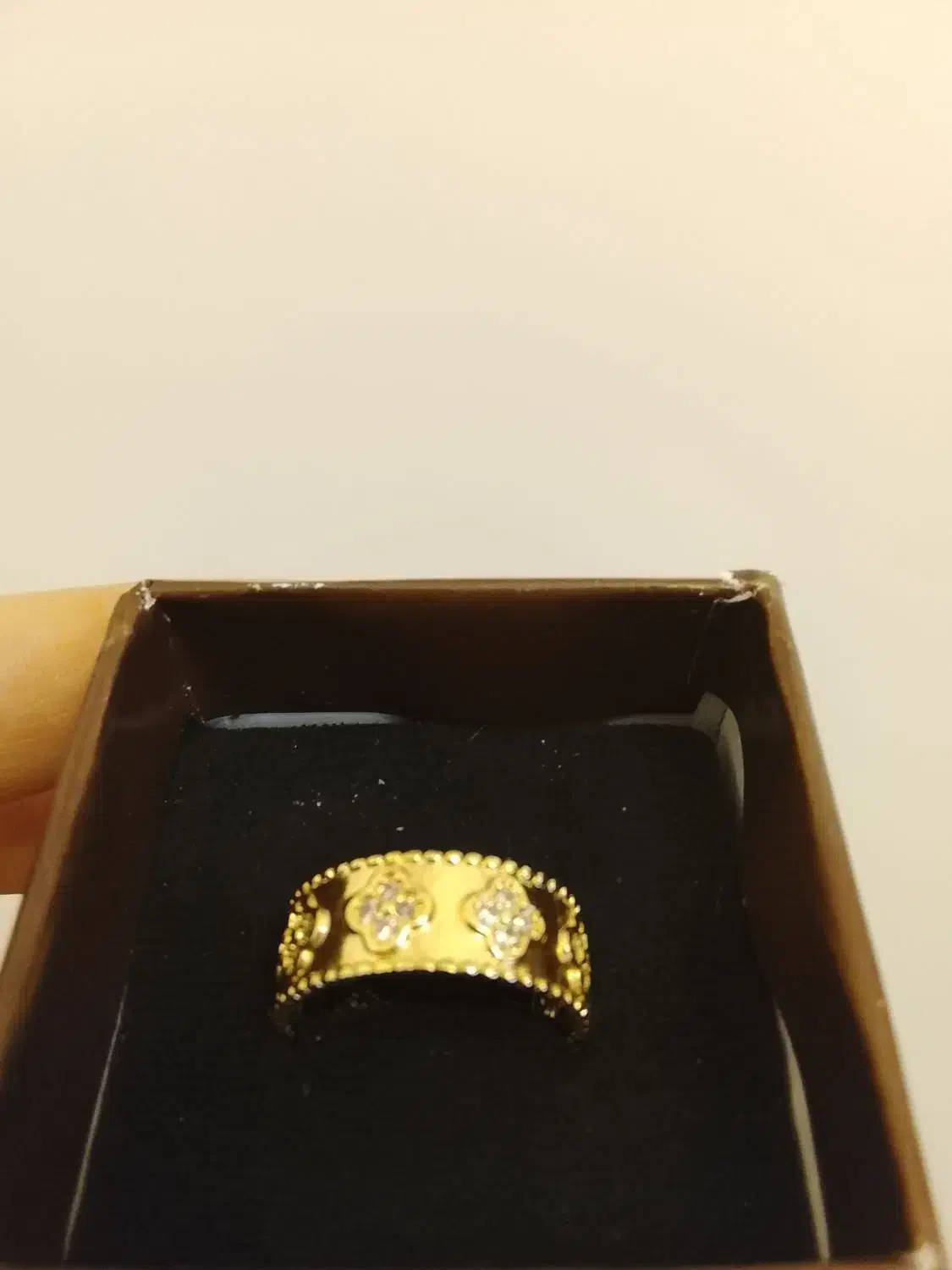 انگشتر ونکلیف رنگ ثابت|جواهرات|تهران, اراضی عباس آباد|دیوار