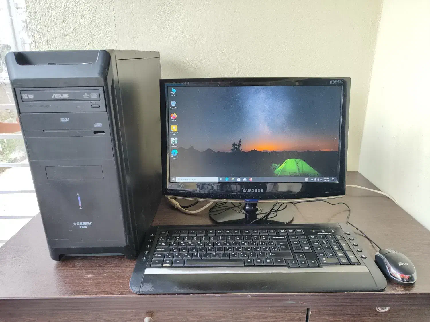 سیستم ۸هسته ای i7 رم ۱۶ هارد ۱ ترا و ssd گرافیک ۴|رایانه رومیزی|چالوس, |دیوار