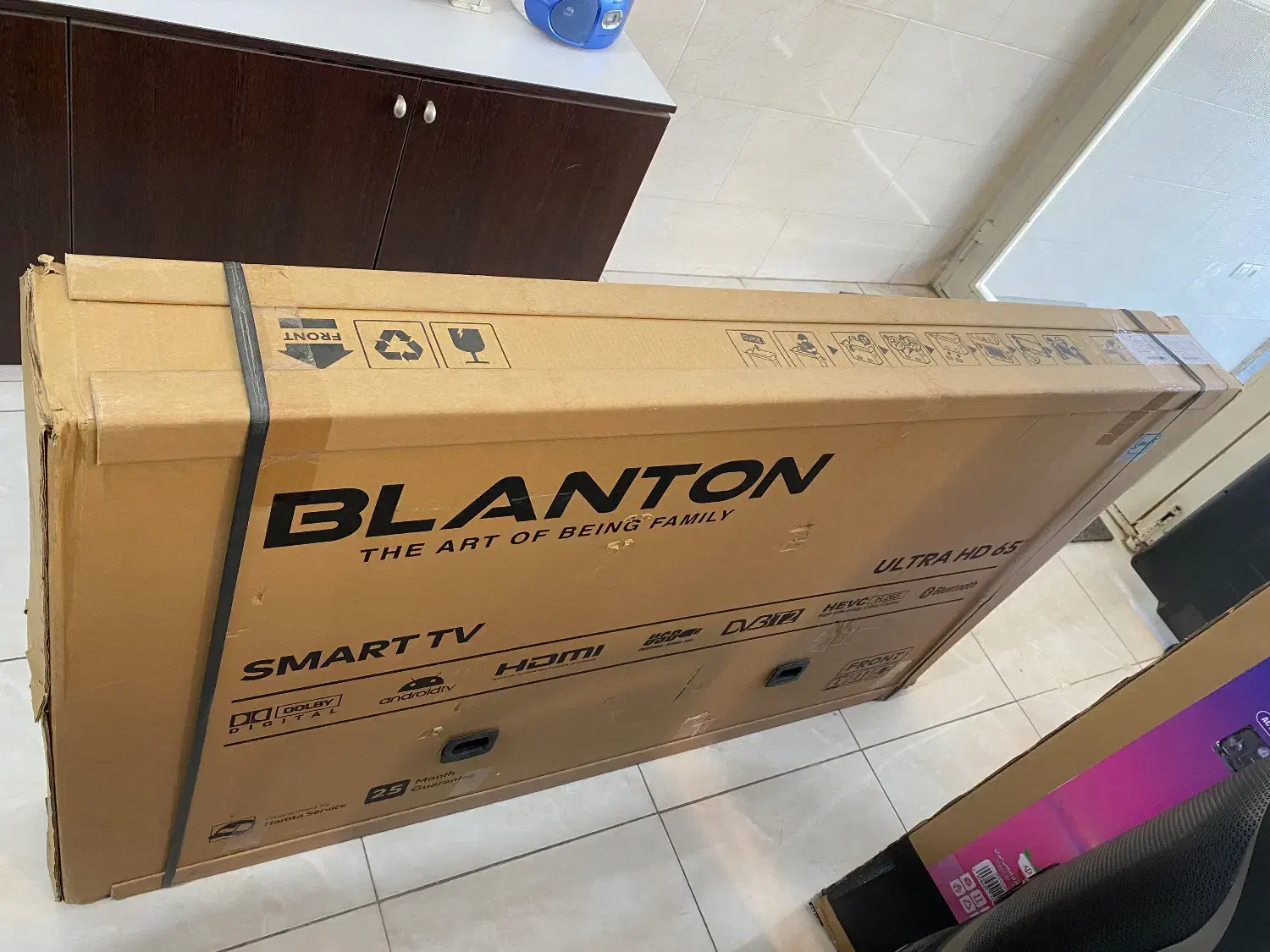 تلویزیون بلانتون ۶۵ اینچ|تلویزیون و پروژکتور|ارومیه, |دیوار