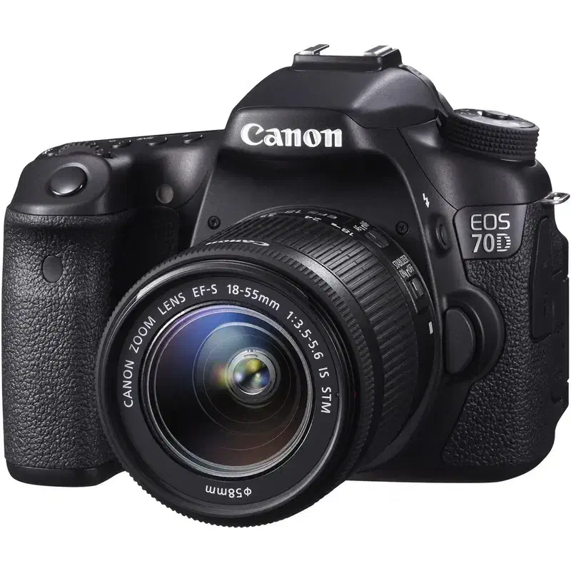 دوربین canon 70d با لنز 55-18 stm|دوربین عکاسی و فیلم‌برداری|قم, سالاریه|دیوار