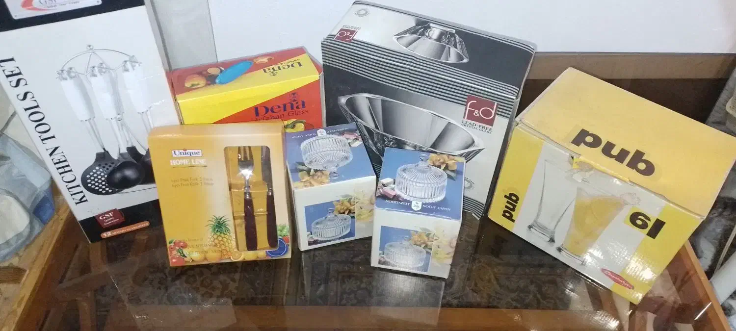 چینی بلور کادویی|ظروف سرو و پذیرایی|محمودآباد, |دیوار