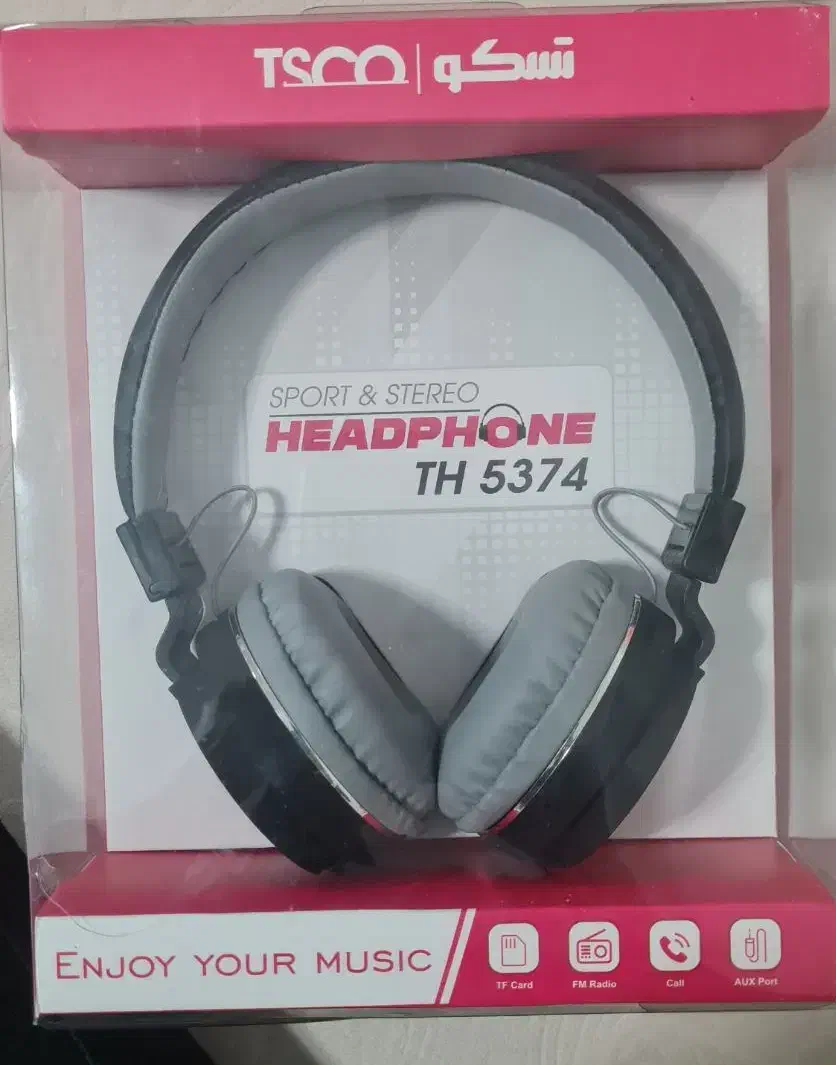 هدفون برند تسکو مدل ۵۳۷۴|قطعات و لوازم جانبی رایانه|جم, |دیوار