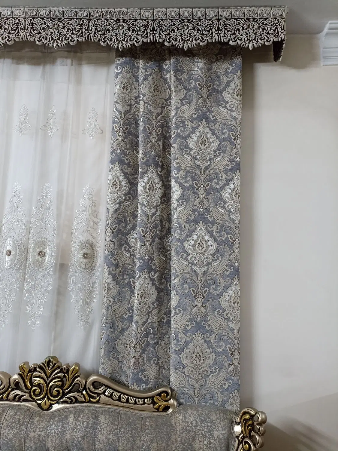 والان مخمل تمیز و سالم نو|پرده، رانر، رومیزی|تهران, وصفنارد|دیوار