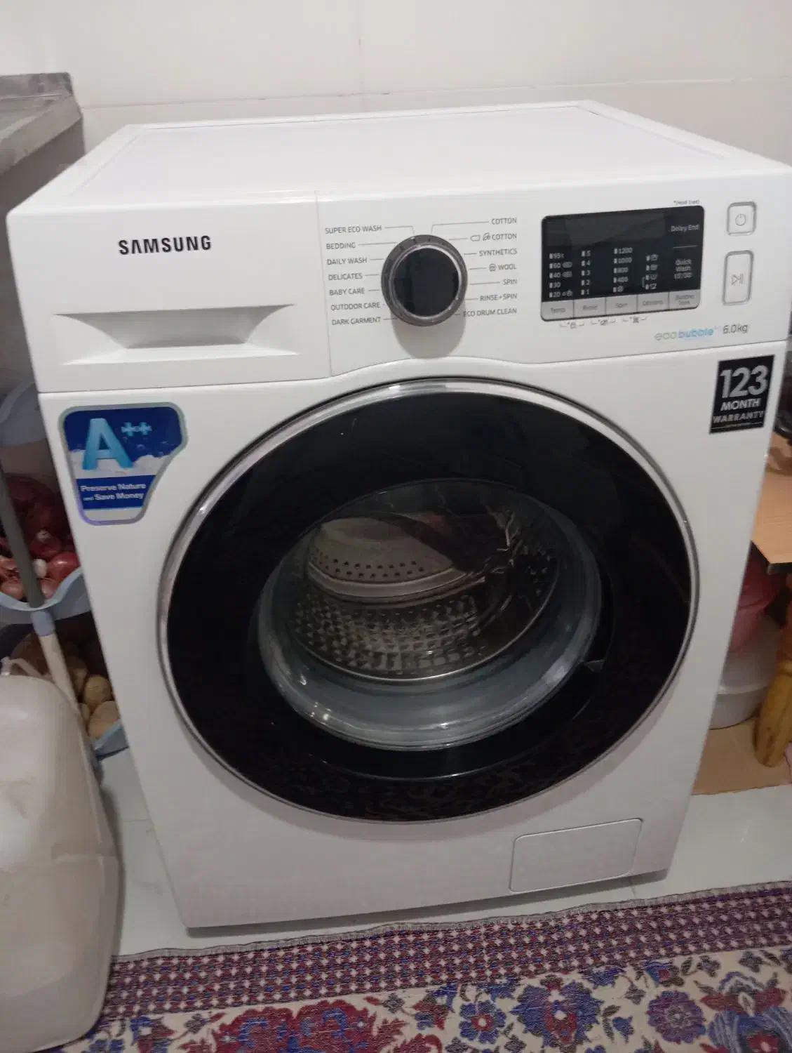 ماشین لباسشویی سامسونگ|ماشین لباسشویی و خشککن لباس|زرند, |دیوار