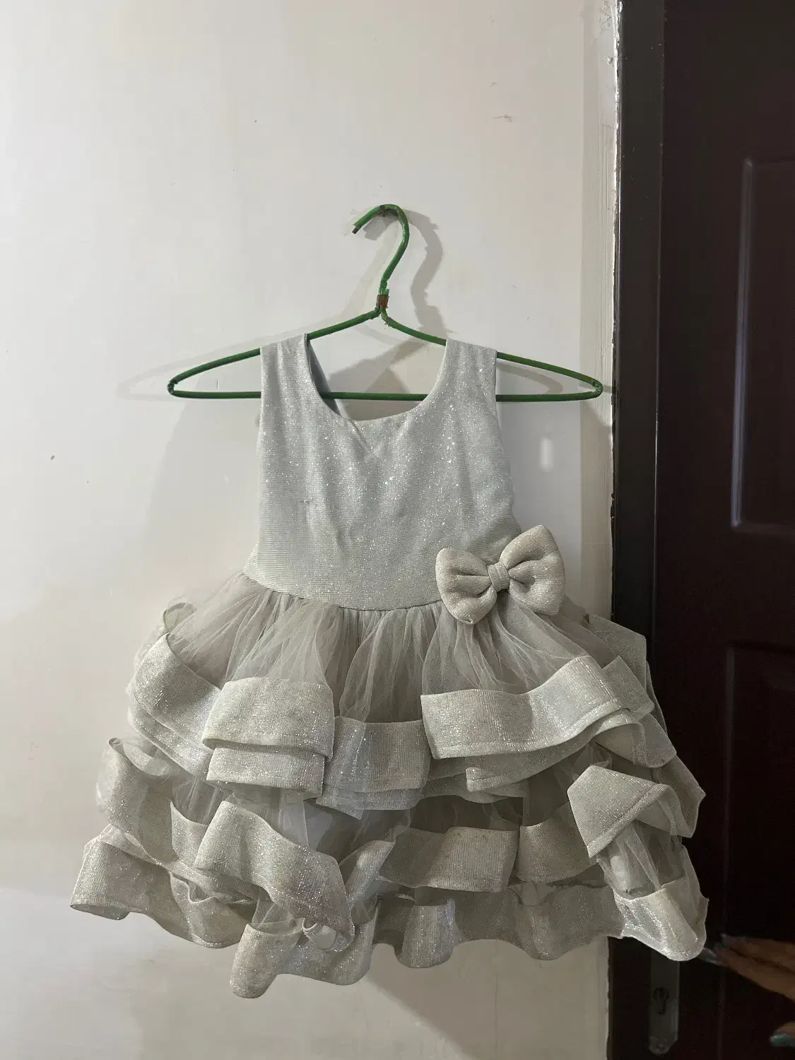 لباس عروس کودک اکلیلی|کفش و لباس بچه|ساری, |دیوار