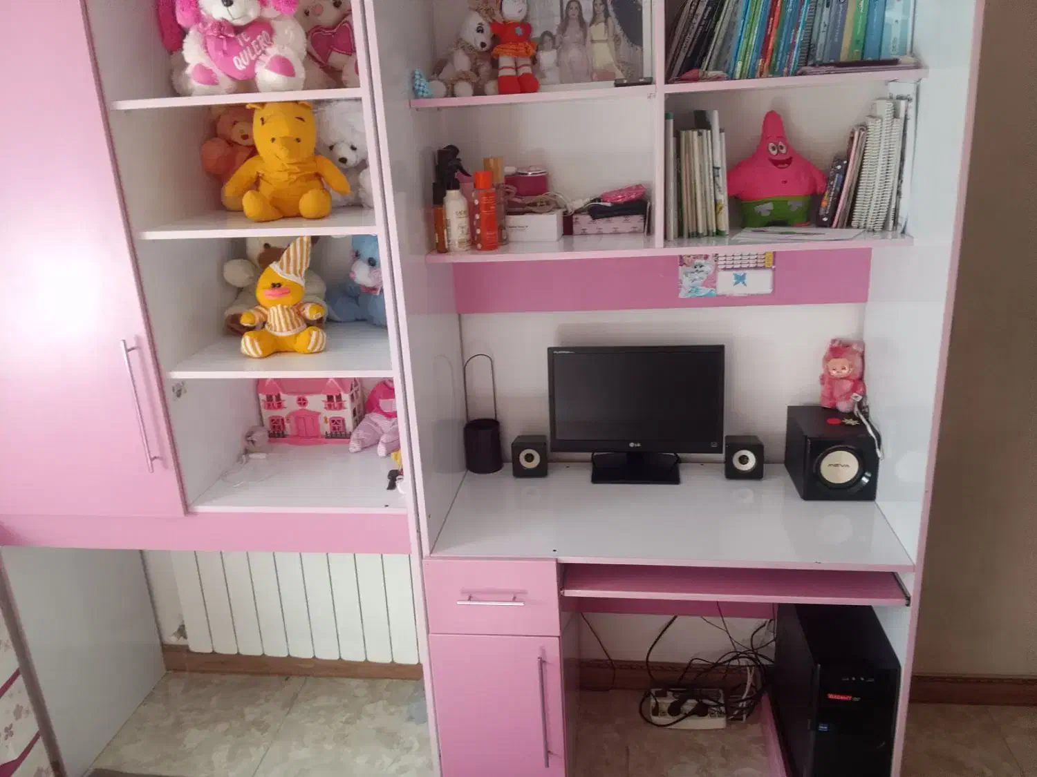 کمد دیواری|کتابخانه، شلف، قفسه‌های دیواری|کرج, کمال‌شهر|دیوار