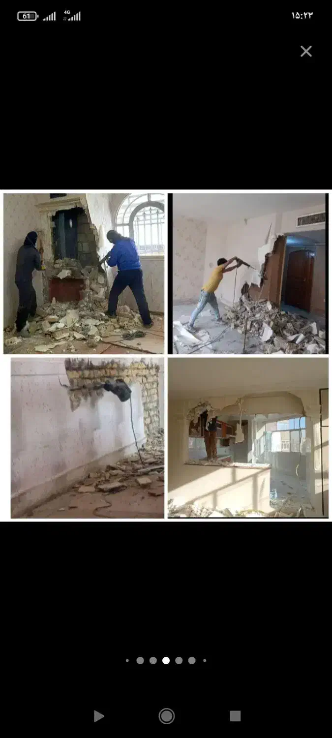 تخریب کار ساختمان کلی جزیی قیمت مناسب|خدمات پیشه و مهارت|پاکدشت, پاکدشت (مامازند)|دیوار