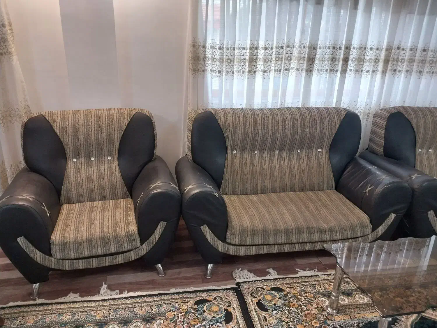 دو دست مبل خانگی|مبلمان خانگی و میز عسلی|لنگرود, |دیوار